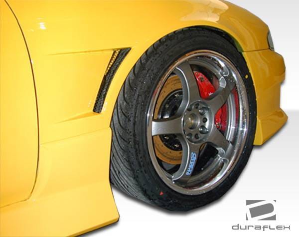 Nissan 240SX Duraflex M-1 Sport Front Fenders - 2 Piece - 100867 thumbnail 4