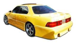 Lexus LS400 Duraflex V-Line Side Skirts Rocker Panels - 2 Piece - 100951