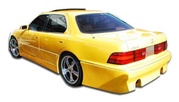 Lexus LS400 Duraflex V-Line Side Skirts Rocker Panels - 2 Piece - 100951