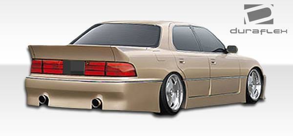 Lexus LS400 Duraflex V-Line Side Skirts Rocker Panels - 2 Piece - 100951 thumbnail 2