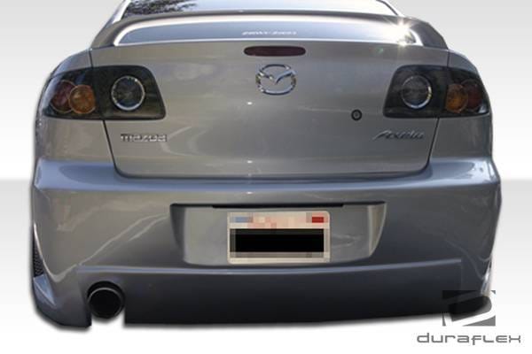 Mazda 3 4DR Duraflex B-2 Rear Bumper Cover - 1 Piece - 100563 thumbnail 3
