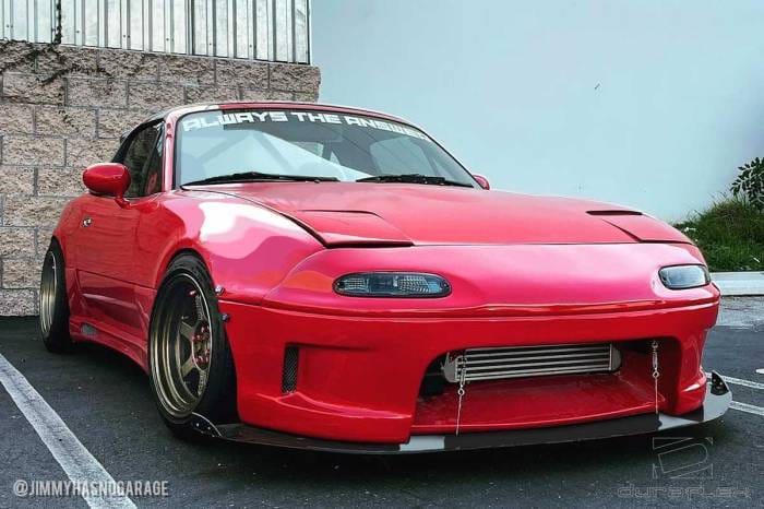 Mazda Miata Duraflex Wizdom Front Bumper Cover - 1 Piece - 100964 thumbnail 2