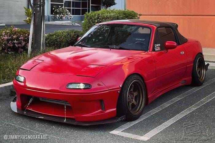 Mazda Miata Duraflex Wizdom Front Bumper Cover - 1 Piece - 100964 thumbnail 3