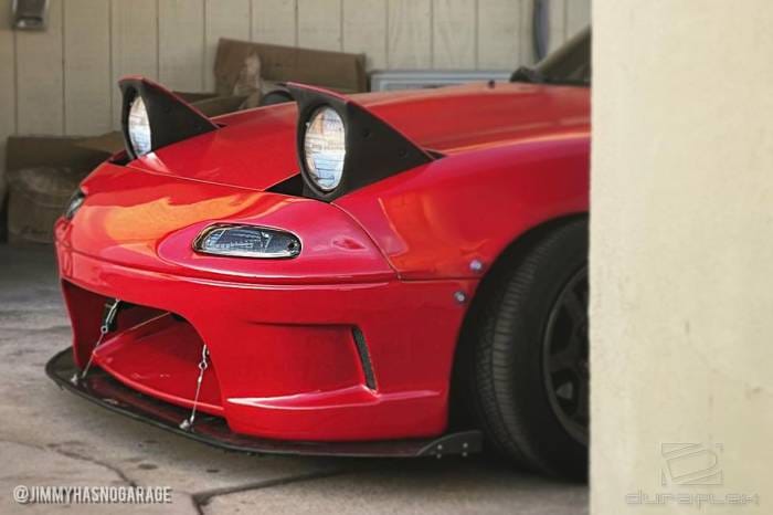 Mazda Miata Duraflex Wizdom Front Bumper Cover - 1 Piece - 100964 thumbnail 4