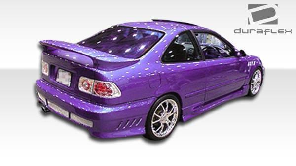 Honda Civic 2DR & 3DR Duraflex AVG Side Skirts Rocker Panels - 2 Piece - 101734 thumbnail 3