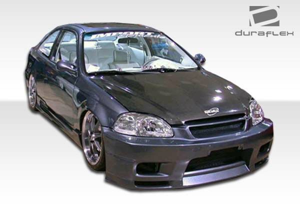 Honda Civic 2DR & 3DR Duraflex AVG Side Skirts Rocker Panels - 2 Piece - 101734 thumbnail 4