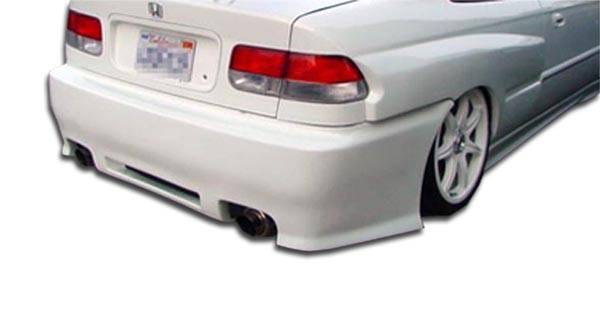 Honda Civic 2DR & 4DR Duraflex Spyder Rear Bumper Cover - 1 Piece - 101744