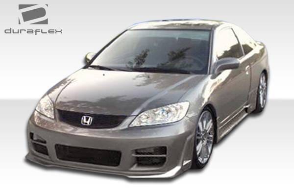 Honda Civic Duraflex R34 Front Bumper Cover - 1 Piece - 102433 thumbnail 3