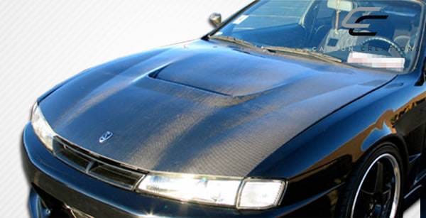 Nissan 240SX Carbon Creations M-1 Sport Hood - 1 Piece - 103217 thumbnail 3