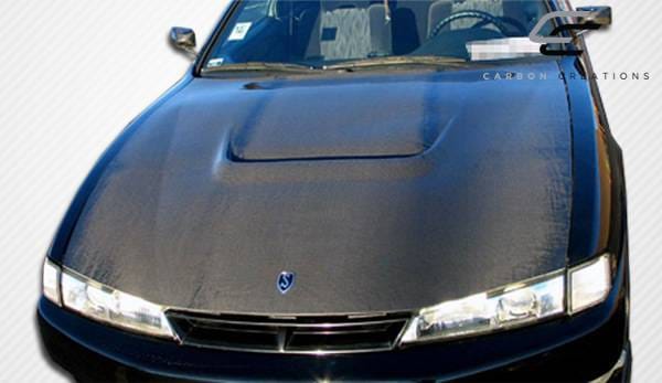 Nissan 240SX Carbon Creations M-1 Sport Hood - 1 Piece - 103217 thumbnail 4