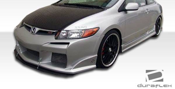 Honda Civic 2DR Duraflex Raven Side Skirts Rocker Panels - 2 Piece - 103334 thumbnail 4