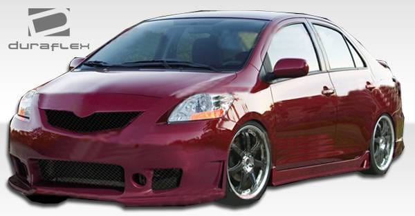Toyota Yaris Duraflex B-2 Side Skirts Rocker Panels - 2 Piece - 103393 thumbnail 2