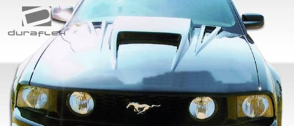 Ford Mustang Duraflex Spyder3 Hood - 1 Piece - 104170 thumbnail 2