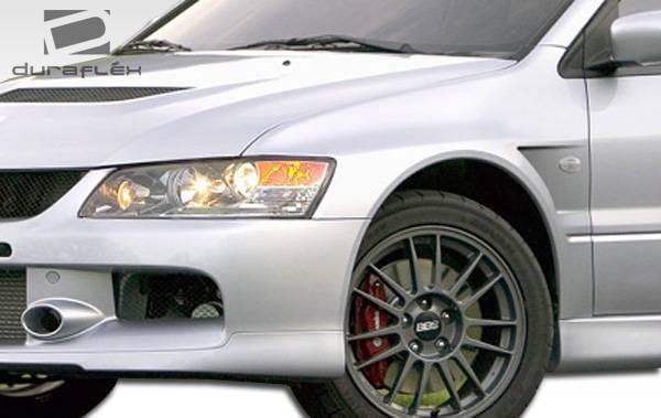 Mitsubishi Lancer Duraflex MR Edition Fenders - 2 Piece - 104459 thumbnail 2