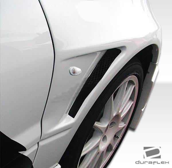 Mitsubishi Lancer Duraflex MR Edition Fenders - 2 Piece - 104459 thumbnail 3