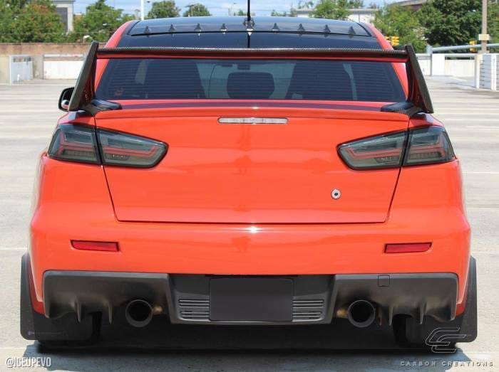 Mitsubishi Lancer Carbon Creations GT Concept Wing Trunk Lid Spoiler - 1 Piece - 104645 thumbnail 2