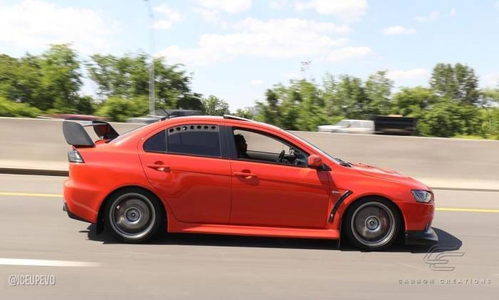 Mitsubishi Lancer Carbon Creations GT Concept Wing Trunk Lid Spoiler - 1 Piece - 104645 thumbnail 4