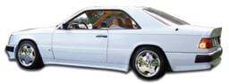 Mercedes-Benz E Class Duraflex AMG Look Side Skirts Rocker Panels - 2 Piece - 105062