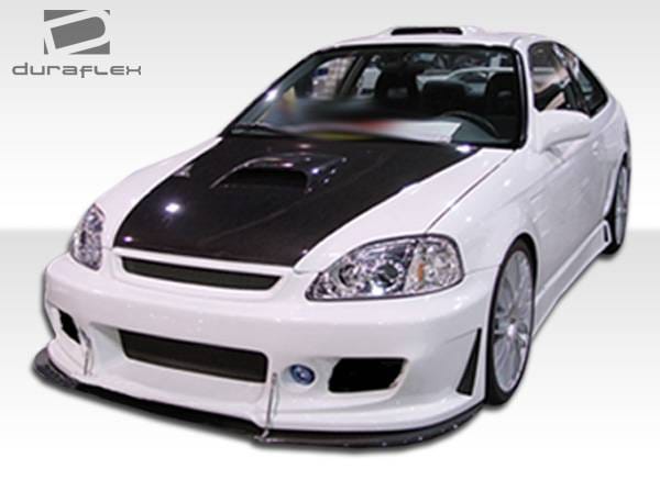 Honda Civic Duraflex B-2 Side Skirts Rocker Panels - 2 Piece - 105537 thumbnail 4