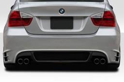 BMW 3 Series 4DR Duraflex R-1 Rear Bumper Cover - 1 Piece - 105352