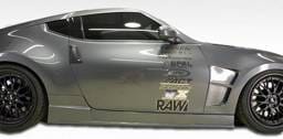 Nissan 370Z Duraflex Hot Wheels Side Skirts Rocker Panels - 2 Piece - 105843