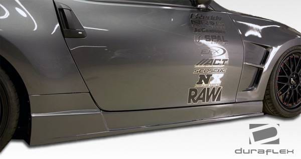 Nissan 370Z Duraflex Hot Wheels Side Skirts Rocker Panels - 2 Piece - 105843 thumbnail 4