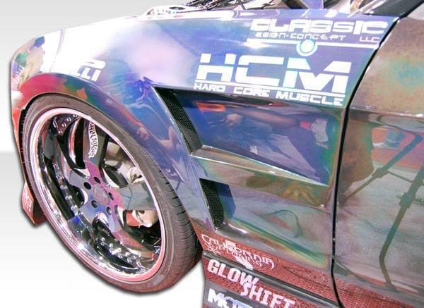 Ford Mustang Duraflex Hot Wheels Fenders - 2 Piece - 105860