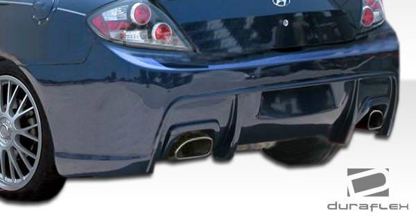 Hyundai Tiburon Duraflex Spec-R Rear Bumper Cover - 1 Piece - 106003 thumbnail 2
