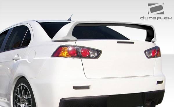 Mitsubishi Lancer Duraflex Evo X Look Rear Fender Flares - 4 Piece - 106957 thumbnail 2