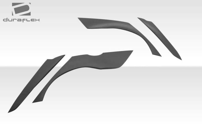 Mitsubishi Lancer Duraflex Evo X Look Rear Fender Flares - 4 Piece - 106957 thumbnail 5