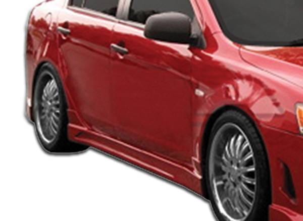 Mitsubishi Lancer Duraflex C-1 Side Skirts Rocker Panels - 2 Piece - 106418