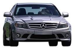 Mercedes-Benz C Class Duraflex C63 Look Front Bumper Cover - 1 Piece - 107191
