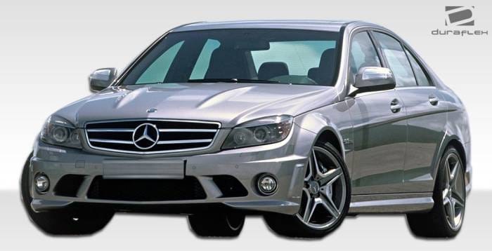 Mercedes-Benz C Class Duraflex C63 Look Front Bumper Cover - 1 Piece - 107191 thumbnail 5