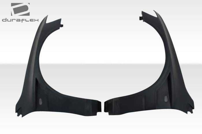 Mitsubishi Lancer Duraflex VT-X Wide Body Front Fenders - 2 Piece - 107215 thumbnail 5