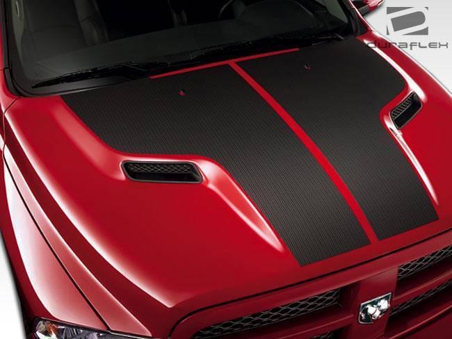 Dodge Ram Duraflex MP-R Hood - 1 Piece - 107103 thumbnail 2