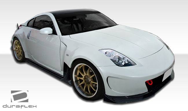 Nissan 350Z Duraflex AM-S Wide Body Side Skirts Rocker Panels - 2 Piece - 107225 thumbnail 3