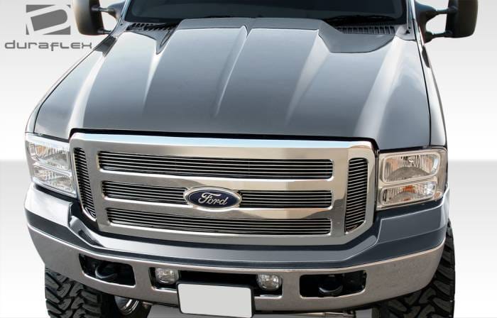 Ford F250 Superduty Duraflex Cowl Hood - 1 Piece - 107946 thumbnail 2