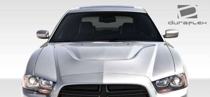 Dodge Charger Duraflex SRT Look Hood - 1 Piece - 108039 thumbnail 2