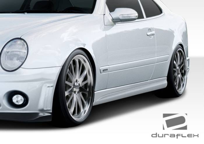Mercedes-Benz CLK Duraflex C63 Look Side Skirts Rocker Panels - 2 Piece - 108055 thumbnail 2
