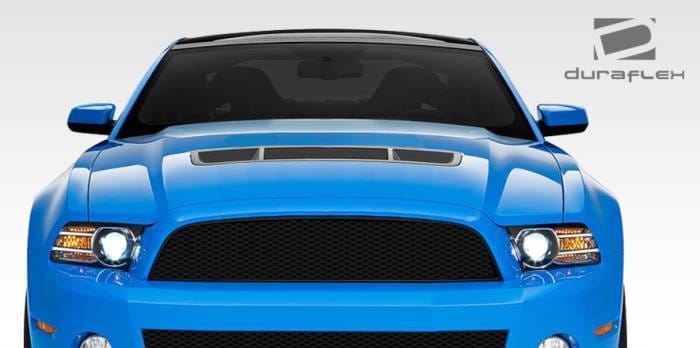 Ford Mustang Duraflex GT500 Look Conversion Hood - 1 Piece - 108229 thumbnail 2