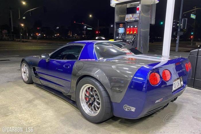 Chevrolet Corvette Carbon Creations ZR Edition Rear Fenders - 2 Piece - 108375 thumbnail 2