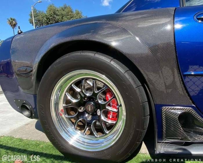 Chevrolet Corvette Carbon Creations ZR Edition Rear Fenders - 2 Piece - 108375 thumbnail 4