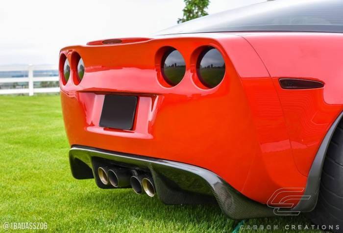 Chevrolet Corvette Carbon Creations GT500 Rear Diffuser - 1 Piece - 108411 thumbnail 3