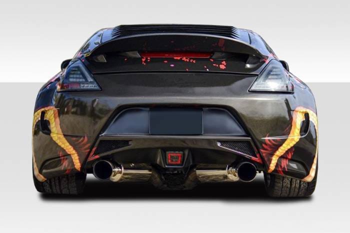 Nissan 370Z Duraflex AM-S GT Rear Bumper Cover - 1 Piece - 108260 thumbnail 2