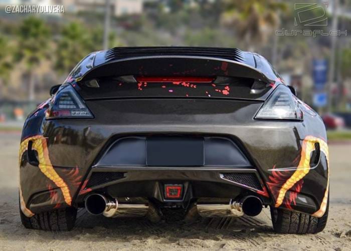Nissan 370Z Duraflex AM-S GT Rear Bumper Cover - 1 Piece - 108260 thumbnail 4
