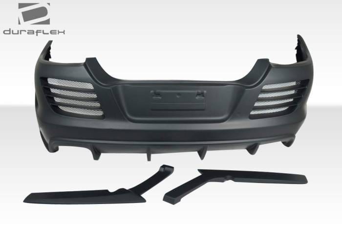 Porsche Panamera Duraflex Eros Version 4 Wide Body Rear Bumper Cover - 1 Piece - 108290 thumbnail 2
