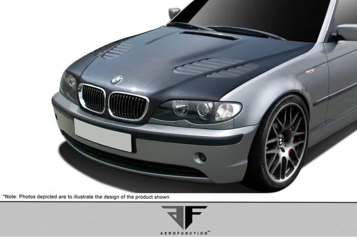 BMW 3 Series AF-2 Aero Function CFP Body Kit Hood 108935 thumbnail 2