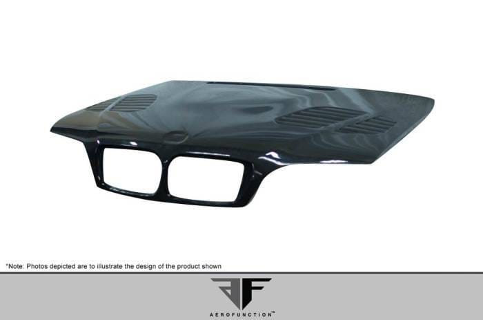 BMW 3 Series AF-2 Aero Function CFP Body Kit Hood 108935 thumbnail 4