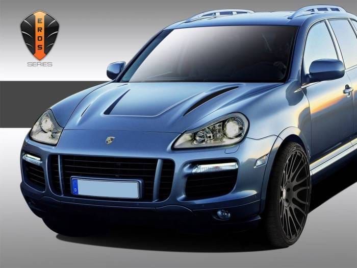 Porsche Cayenne Eros Version 2 Hood - 1 Piece - 108583 thumbnail 2