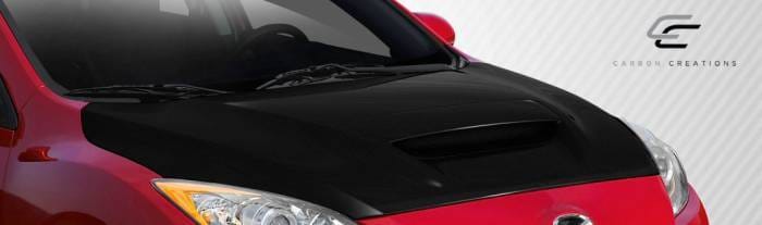 Mazda 3 Carbon Creations M-Speed Hood - 1 Piece - 108683 thumbnail 2